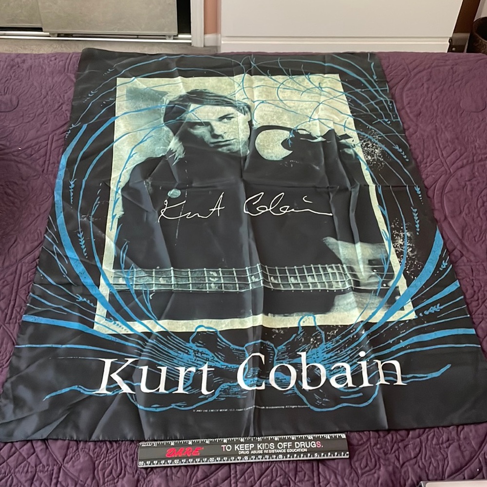 Kurt Cobain wall hanging